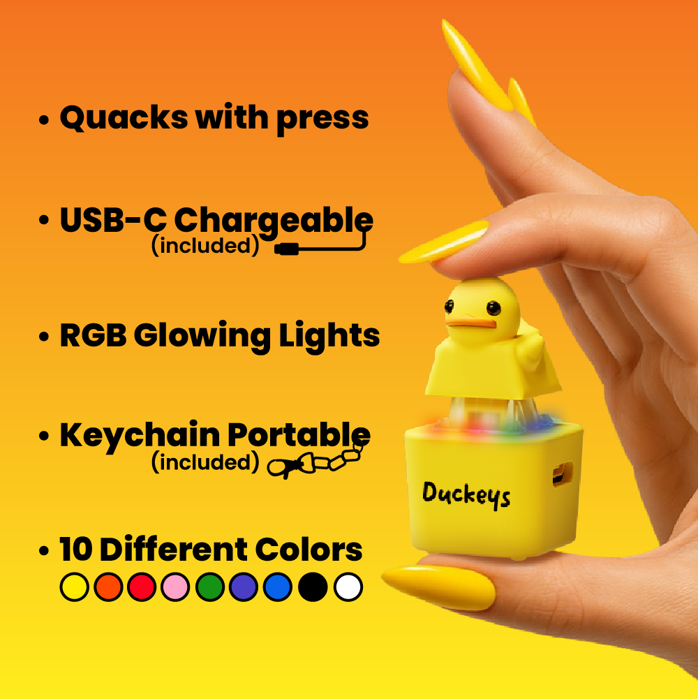 Quackey - Fidget Toy that Quacks!