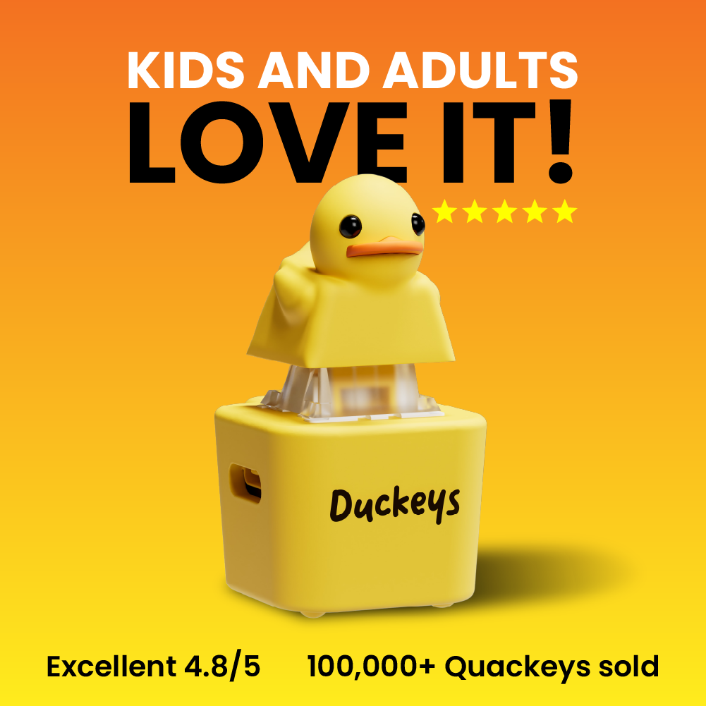 Quackey - Fidget Toy that Quacks!