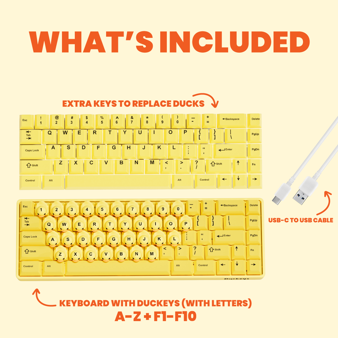 QUACKboard - Keyboard that QUACKS!