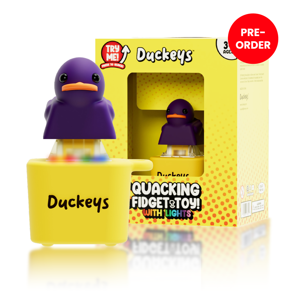 [PRE-ORDER] Quackey - Fidget Toy that Quacks!