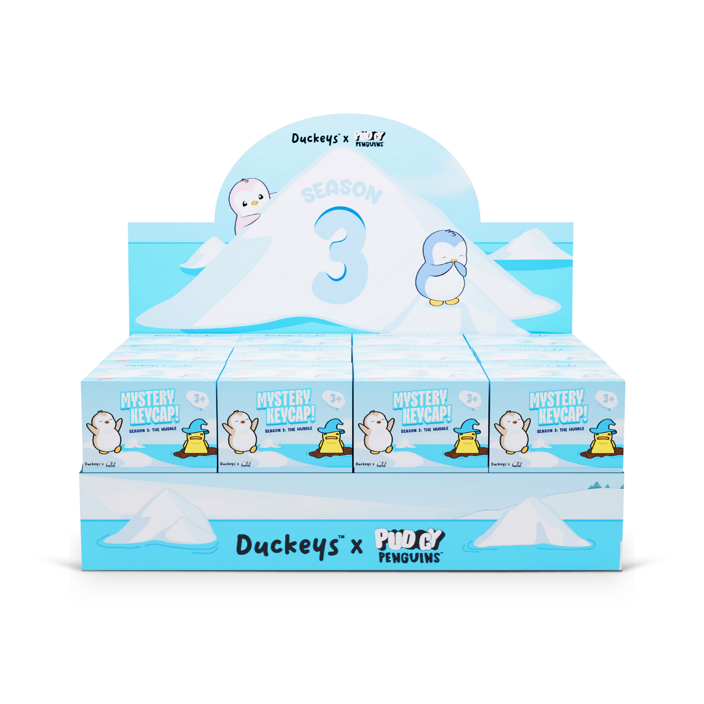 Pudgy Penguins Mystery Keycap - The Huddle (24 PACK)