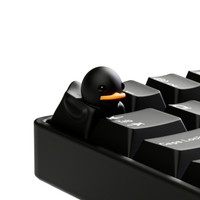 Duckey Keycap Black & White