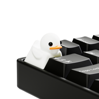 Duckey Keycap Black & White