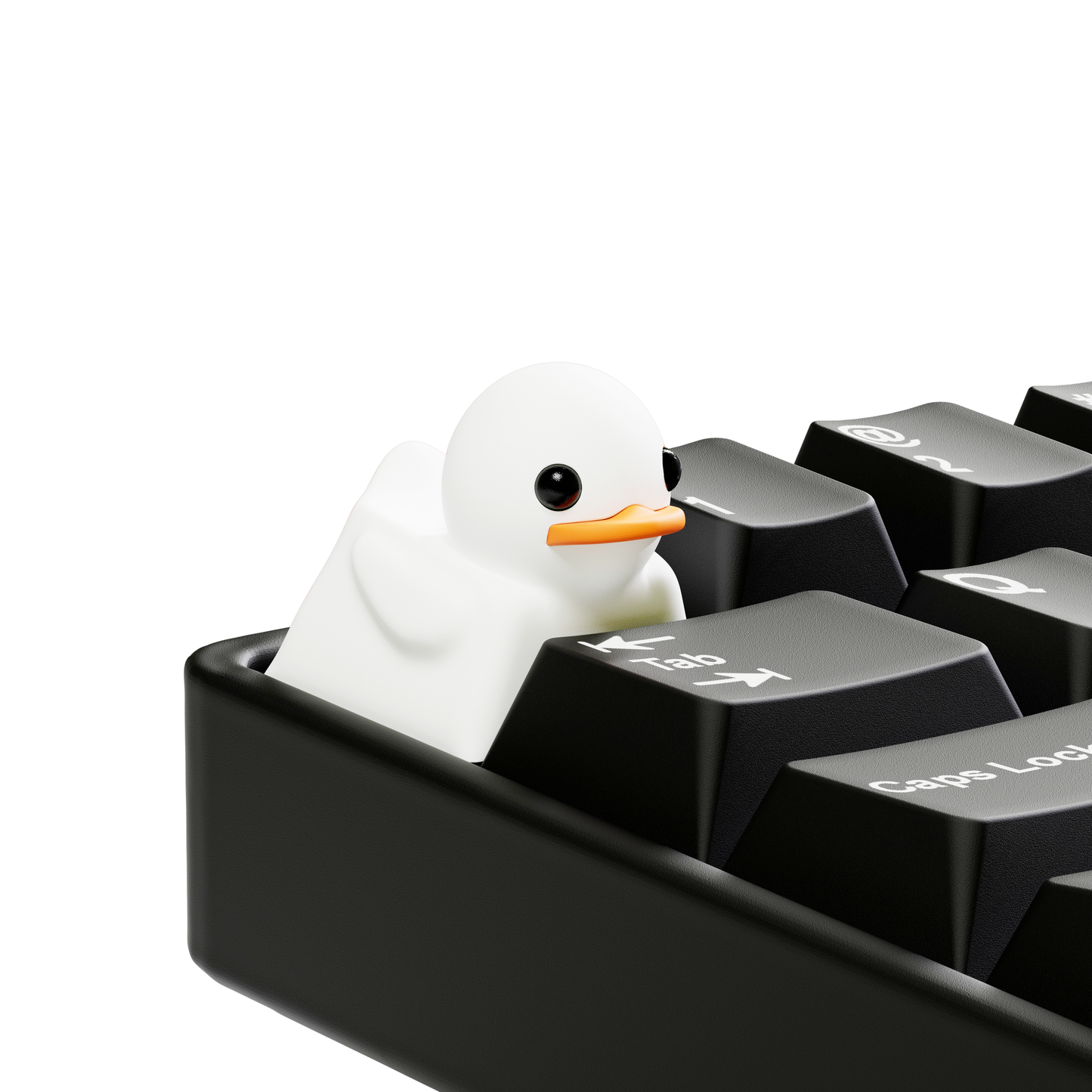 OG Duckey Keycap Black & White