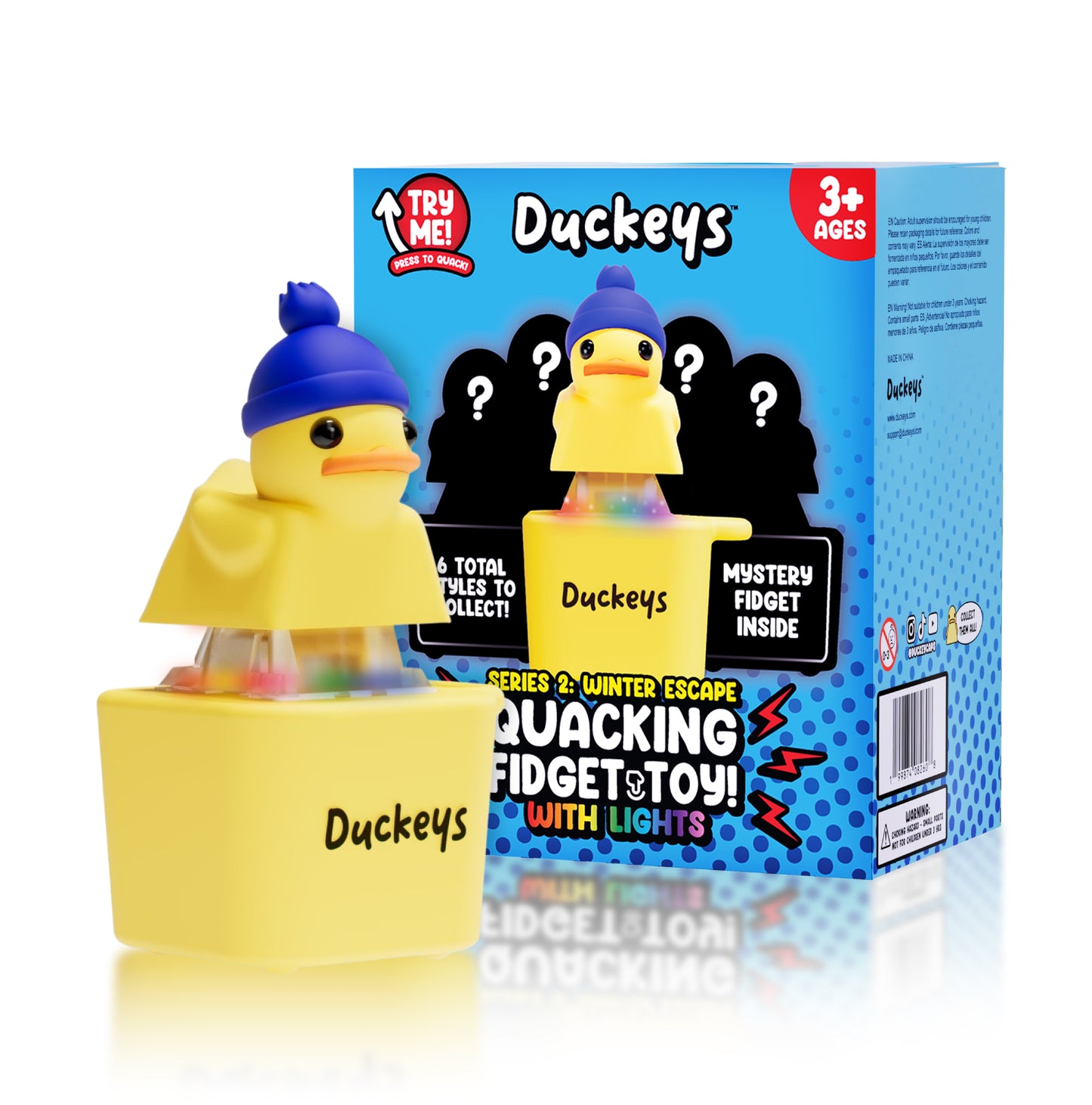 Mystery Quackey Series 2 - Fidget Toy that Quacks!